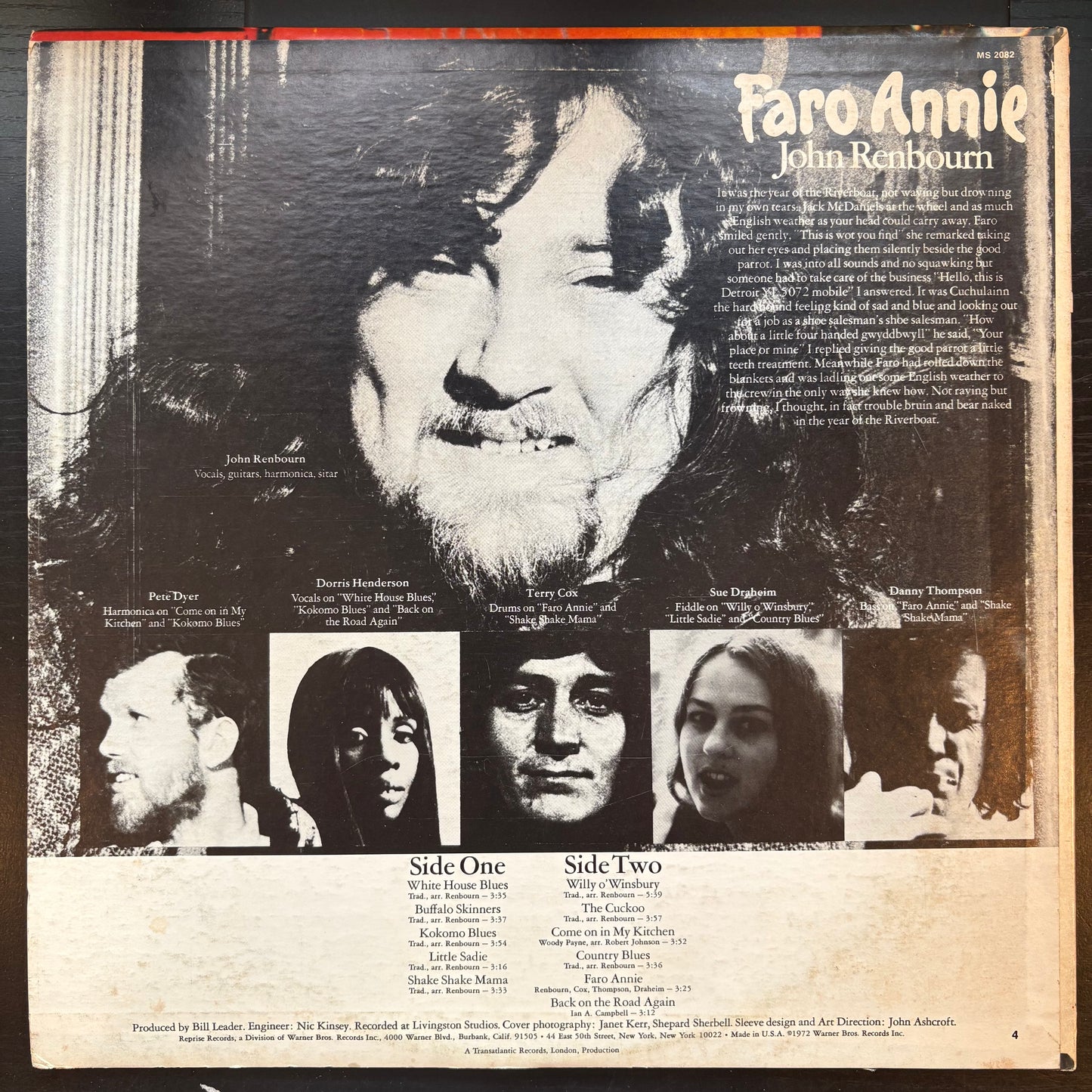 John Renbourn, "Faro Annie" [VG Used]
