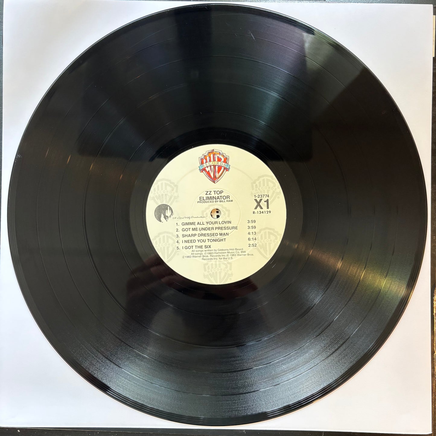 ZZ Top, "Eliminator" (LP) [VG Used]
