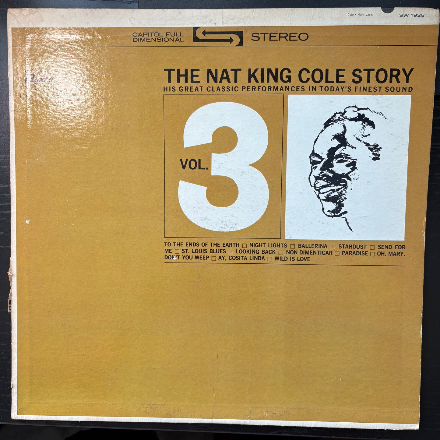 Nat King Cole, "The Nat King Cole Story, Vol. 3" [VG+ Used]