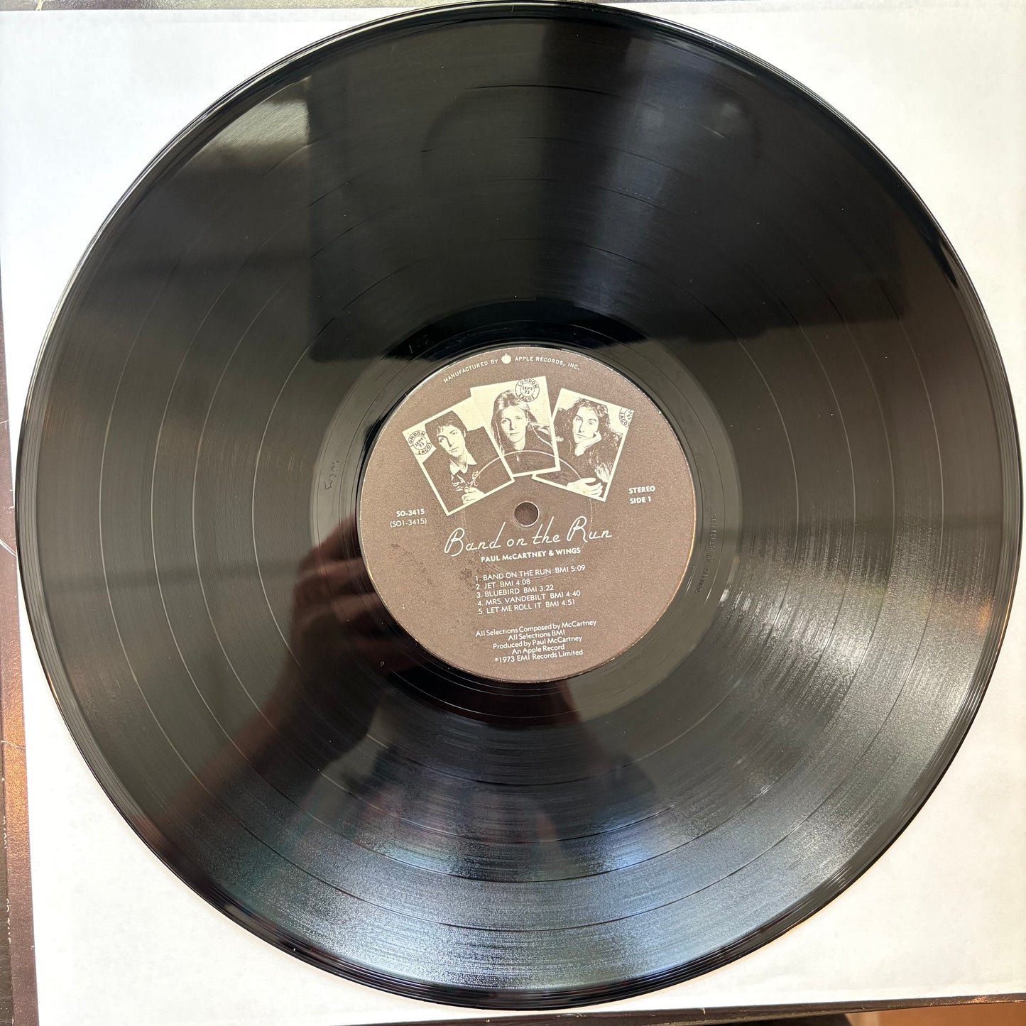 Paul McCartney & Wings, "Band on the Run" [VG- Used]