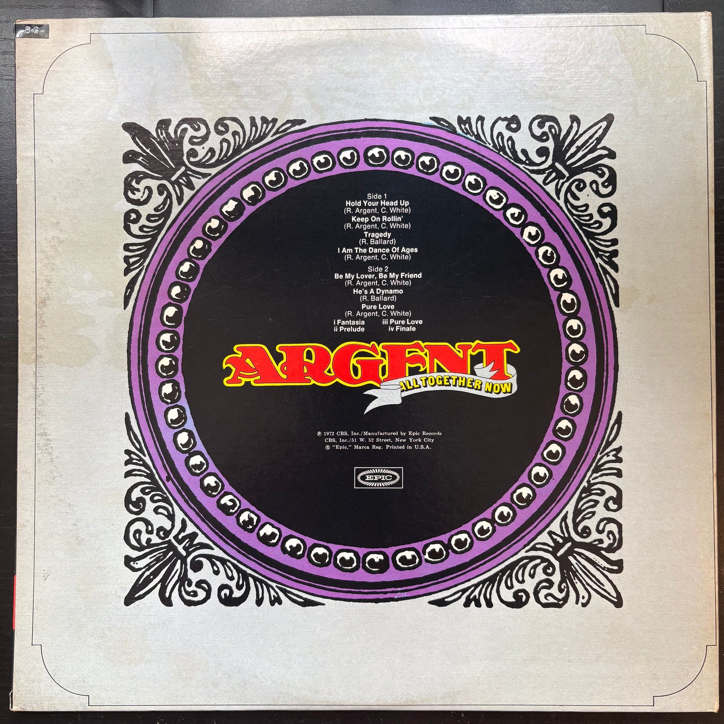 Argent, "All Together Now" [VG Used]