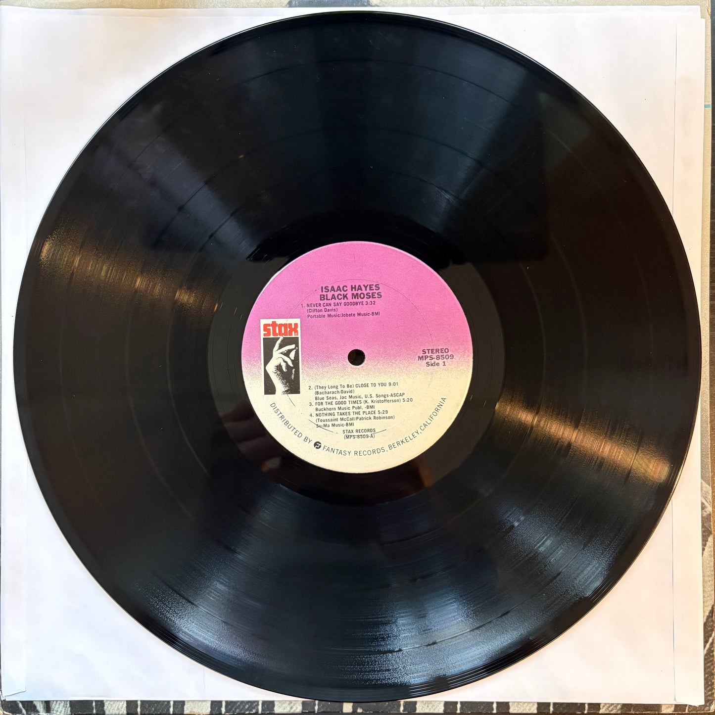 Isaac Hayes, "Black Moses" (LP) [VG Used]