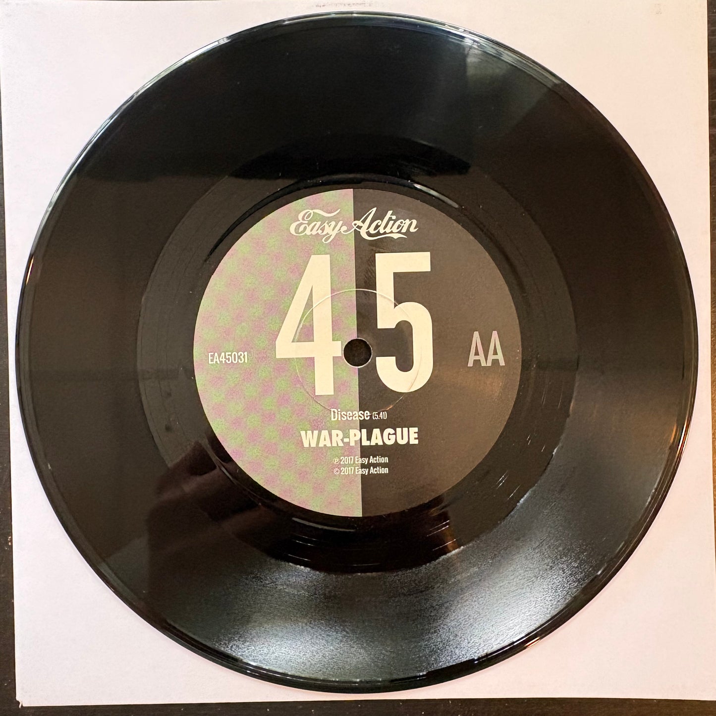 Axegrinder / War//Plague, "Split" (7") [VG Used]