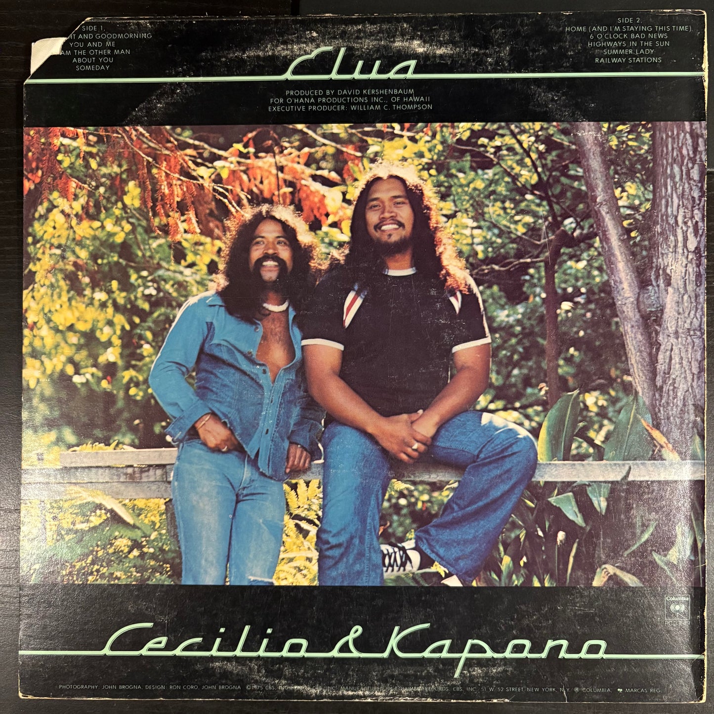 Cecilio & Kapono, "Elua" (Promo) [VG Used]