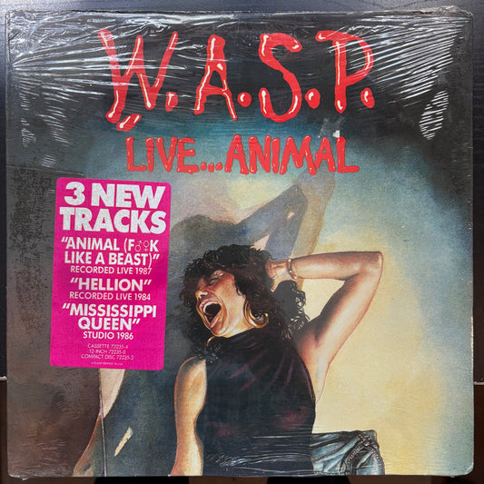 W.A.S.P., "Live...Animal" (12") [VG+ Used]