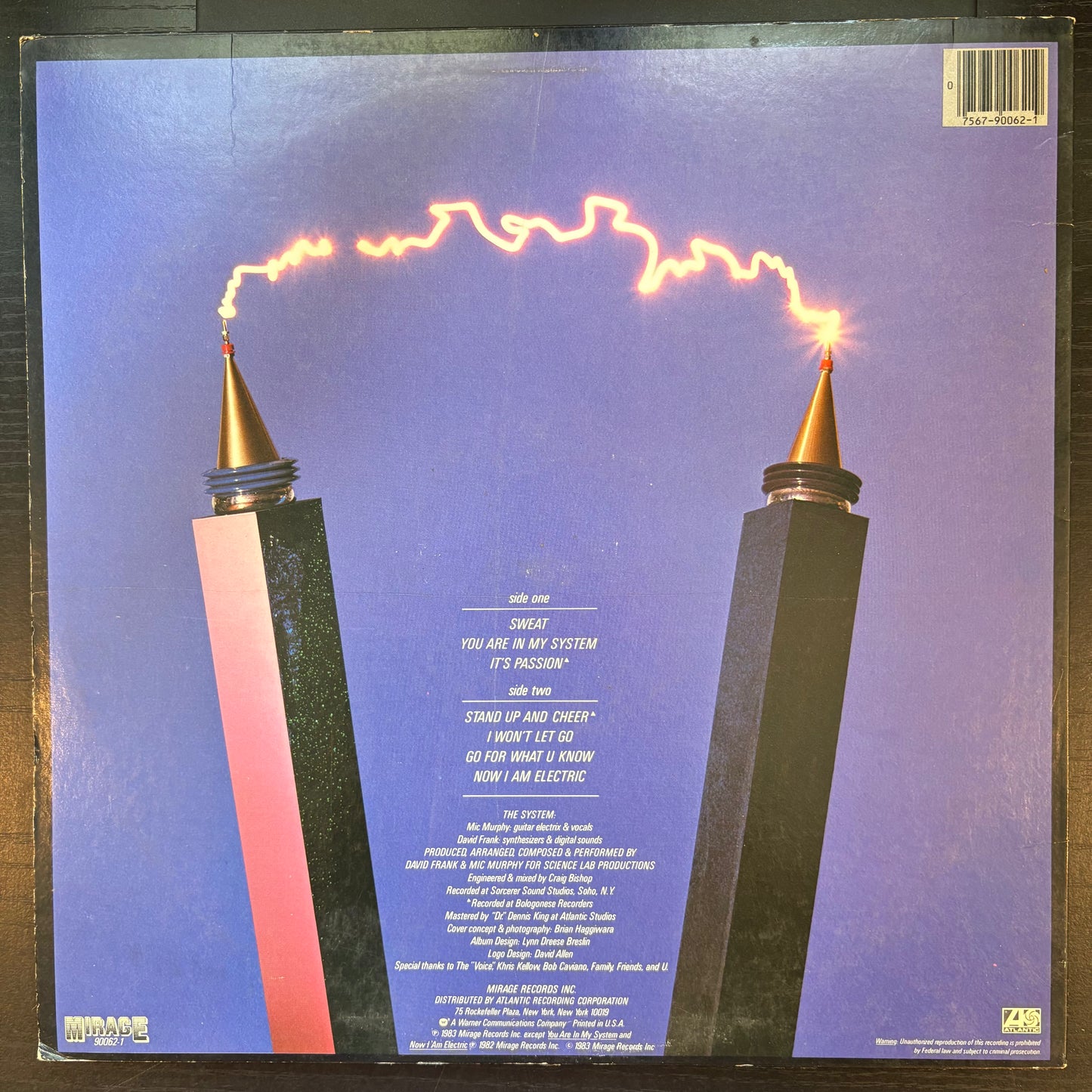 System, "Sweat" [VG Used]