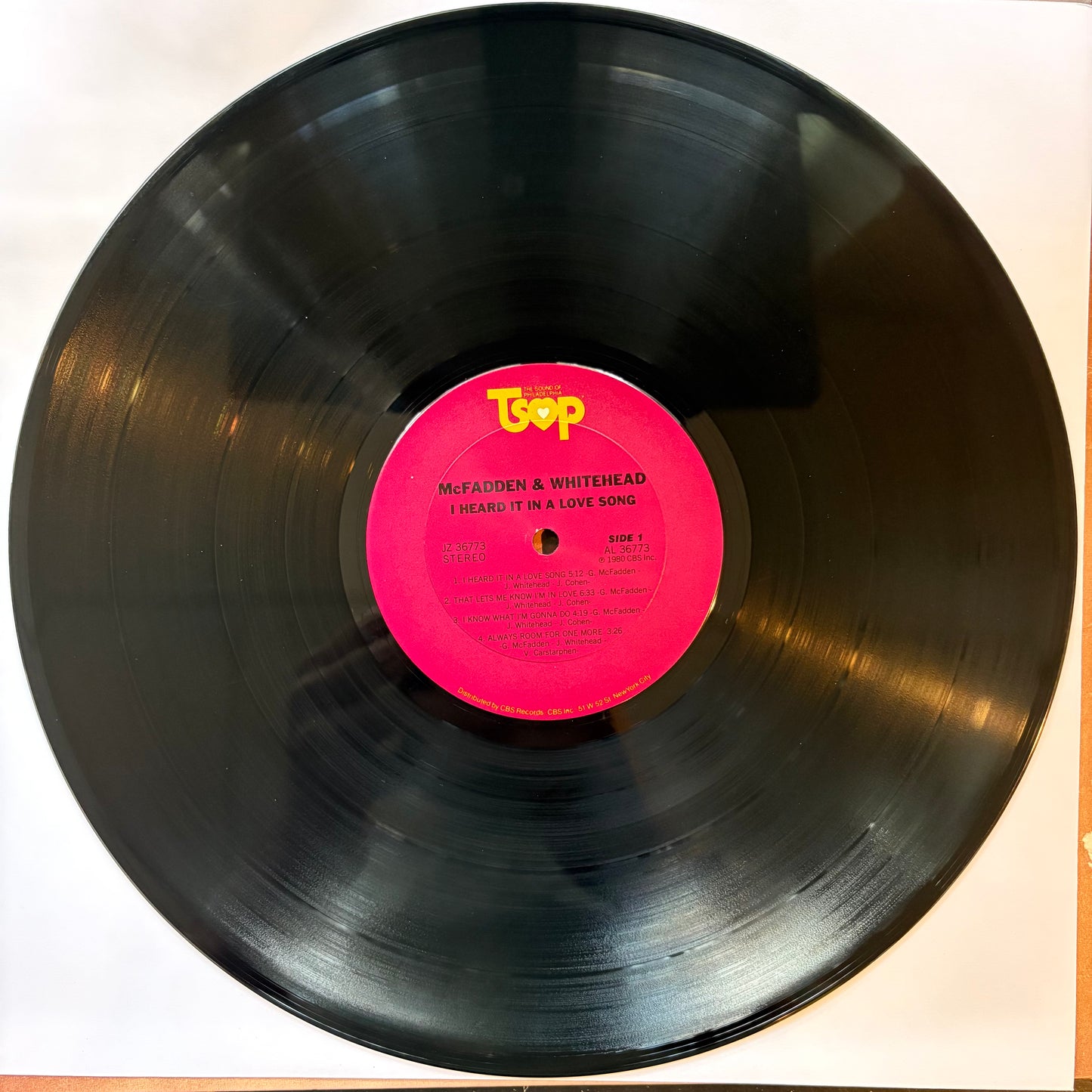 McFadden & Whitehead, "I Heard It in a Love Song" (LP) [VG Used]