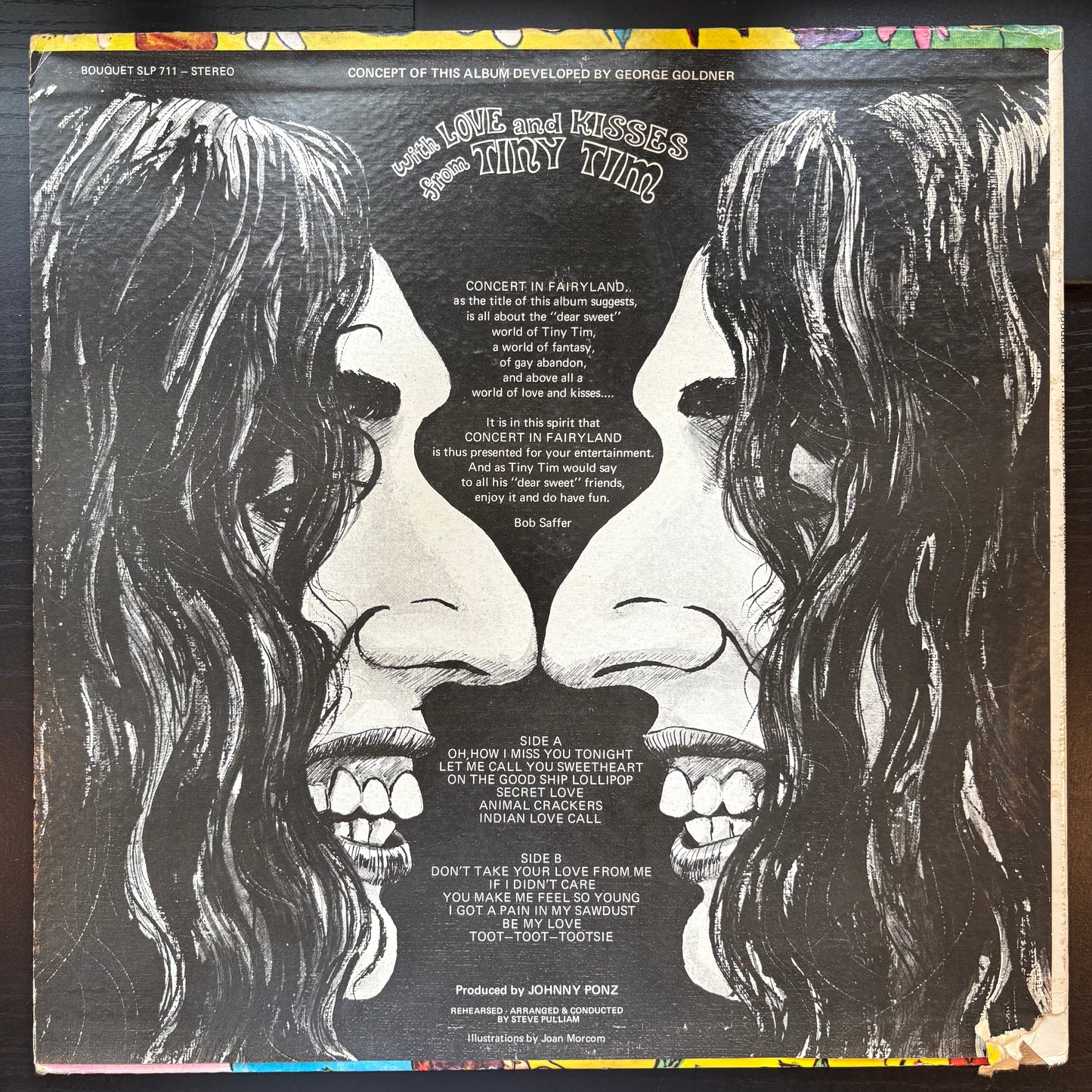 Tiny Tim, "With Love and Kisses from Tiny Tim / Concert in Fairyland" [VG Used]