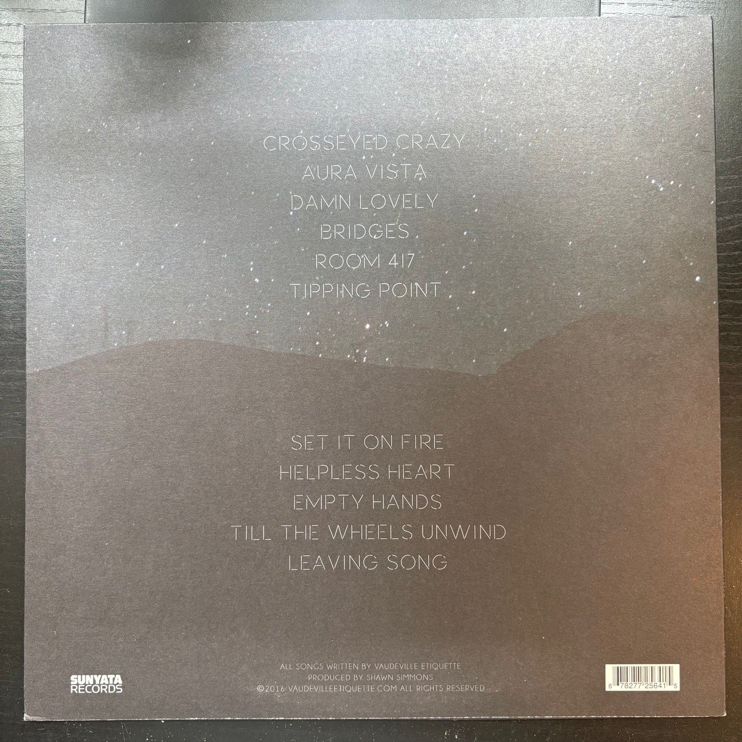 Vaudeville Etiquette, "Aura Vista Motel" (LP) [EX Used]
