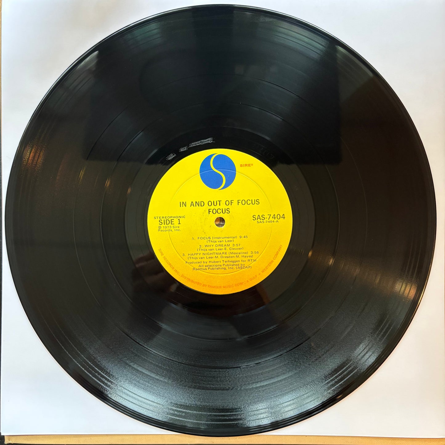 Focus, "In and Out of Focus" [VG Used]