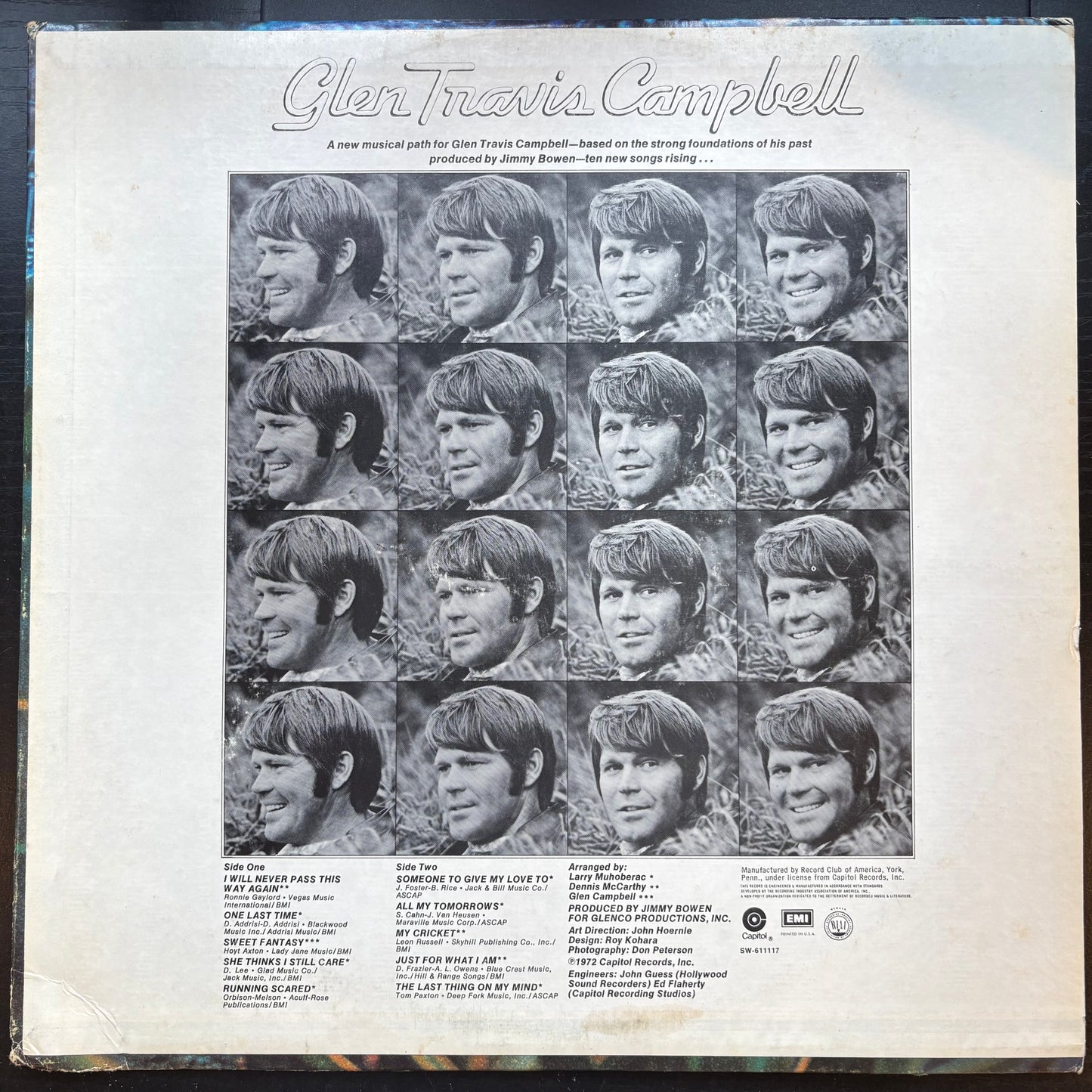 Glen Campbell, "Glen Travis Campbell" [EX Used]