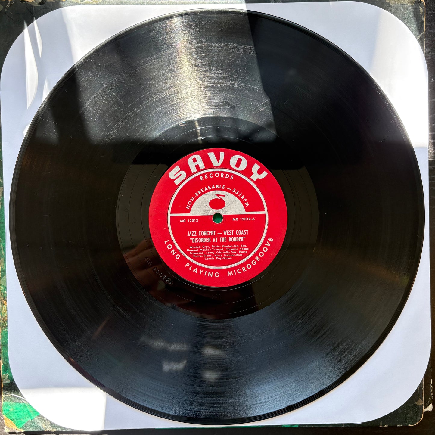 Wardell Gray, "Jazz Concert West Coast (Volume 1)" [G Used]