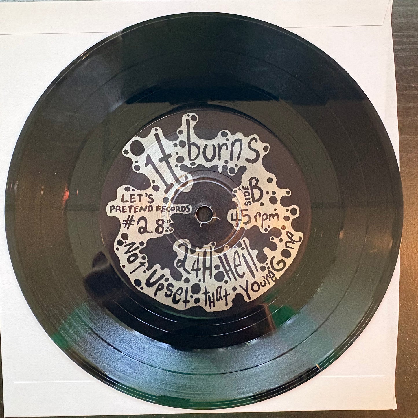 It Burns, "It Burns" (7" EP) [EX Used]