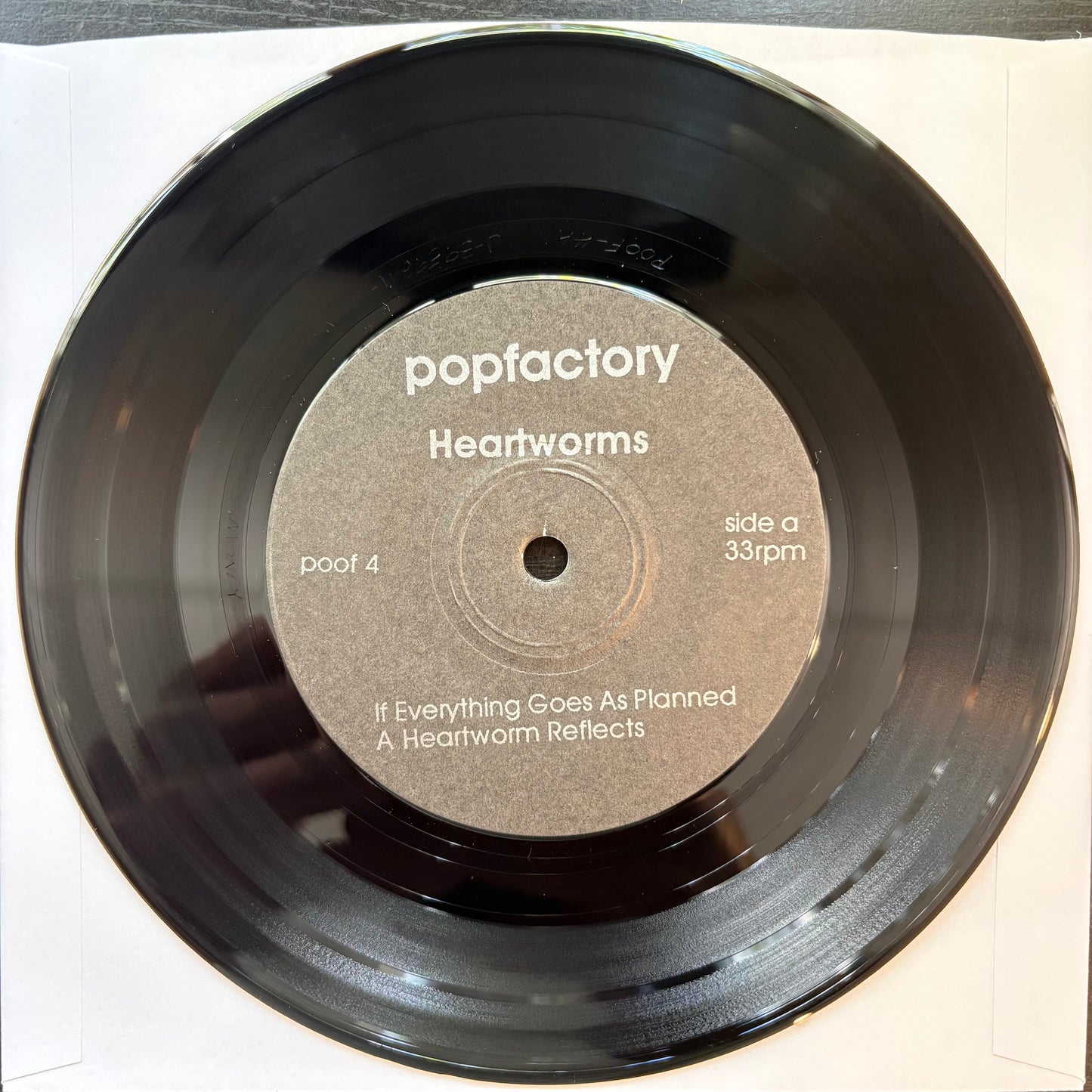 Heartworms, "If Everything Goes As Planned" (7" EP) [VG Used]