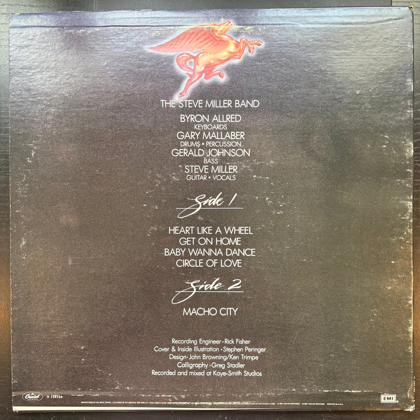 Steve Miller Band, "Circle of Love" [VG Used]
