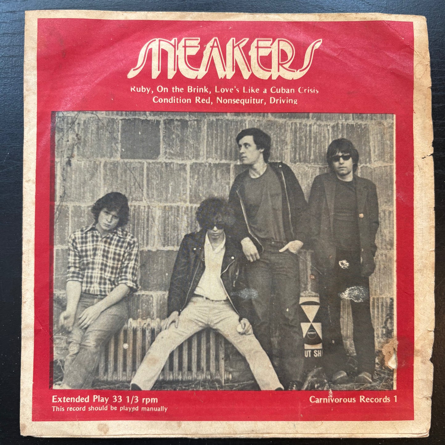 Sneakers, "Sneakers" (7" EP) [VG Used]