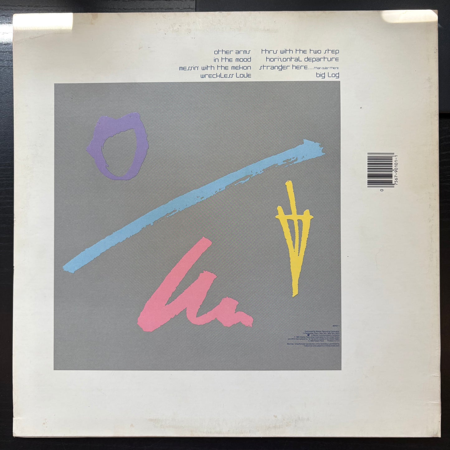 Robert Plant, "The Principle of Moments" [VG+ Used]