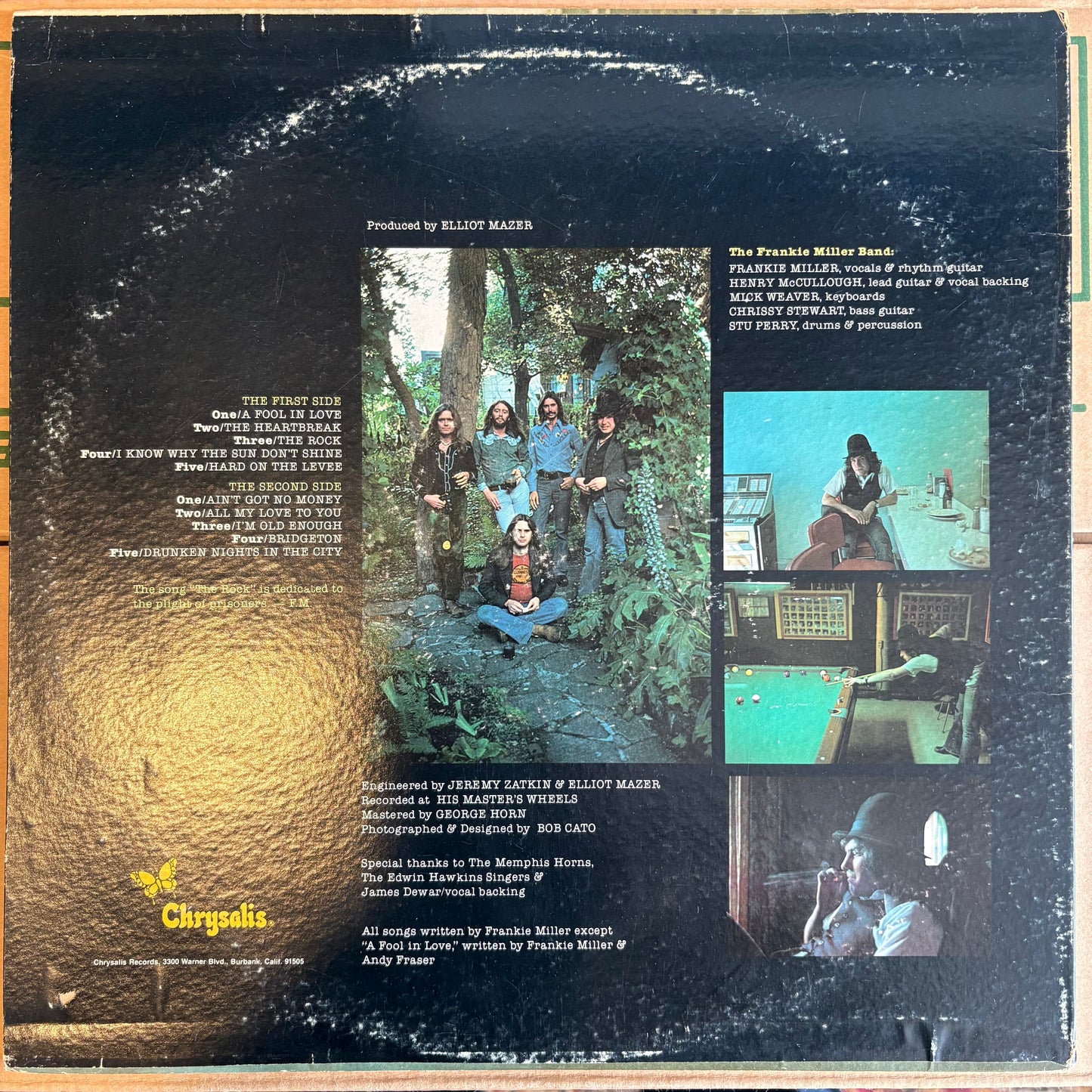 Frankie Miller Band, "The Rock" [VG Used]