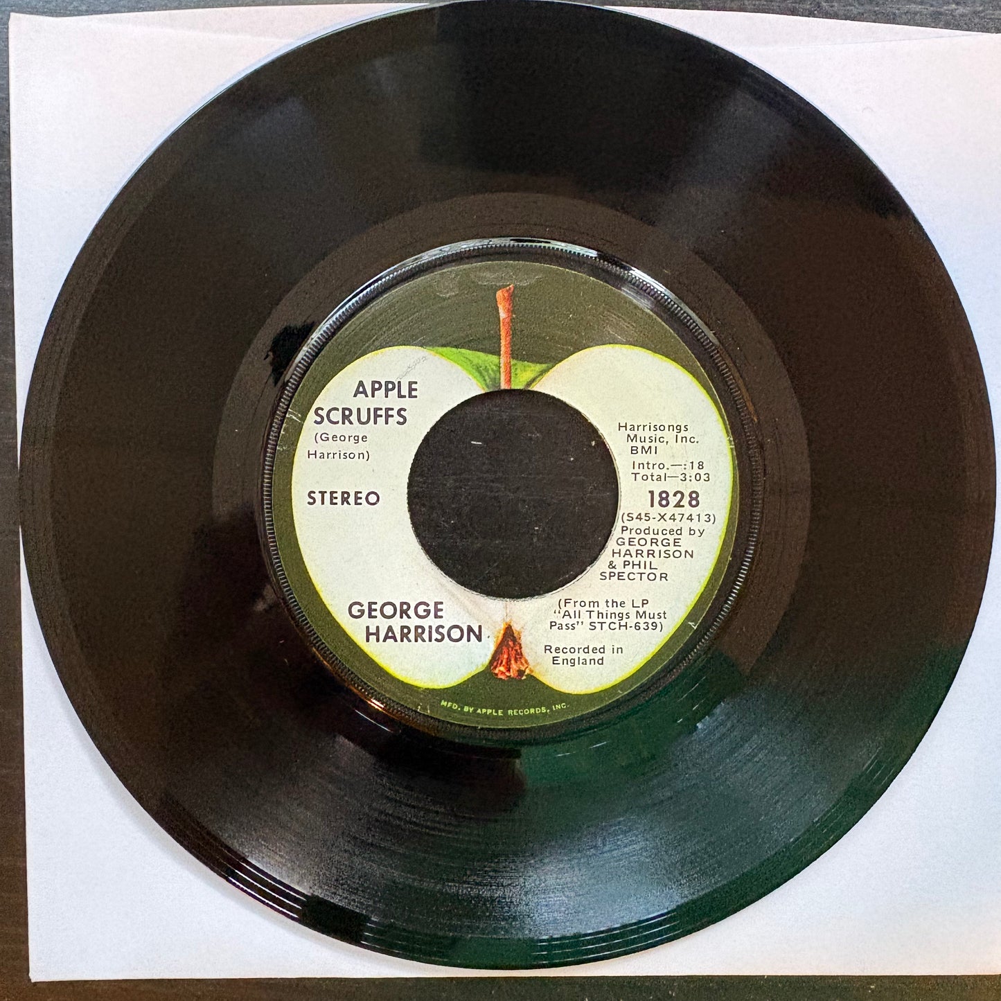 George Harrison, "What Is Life" (7") [VG Used]