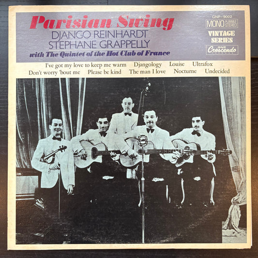 Django Reinhardt & Stephanie Grappelly (Grappelli), "Parisian Swing" (Mono) [VG- Used]