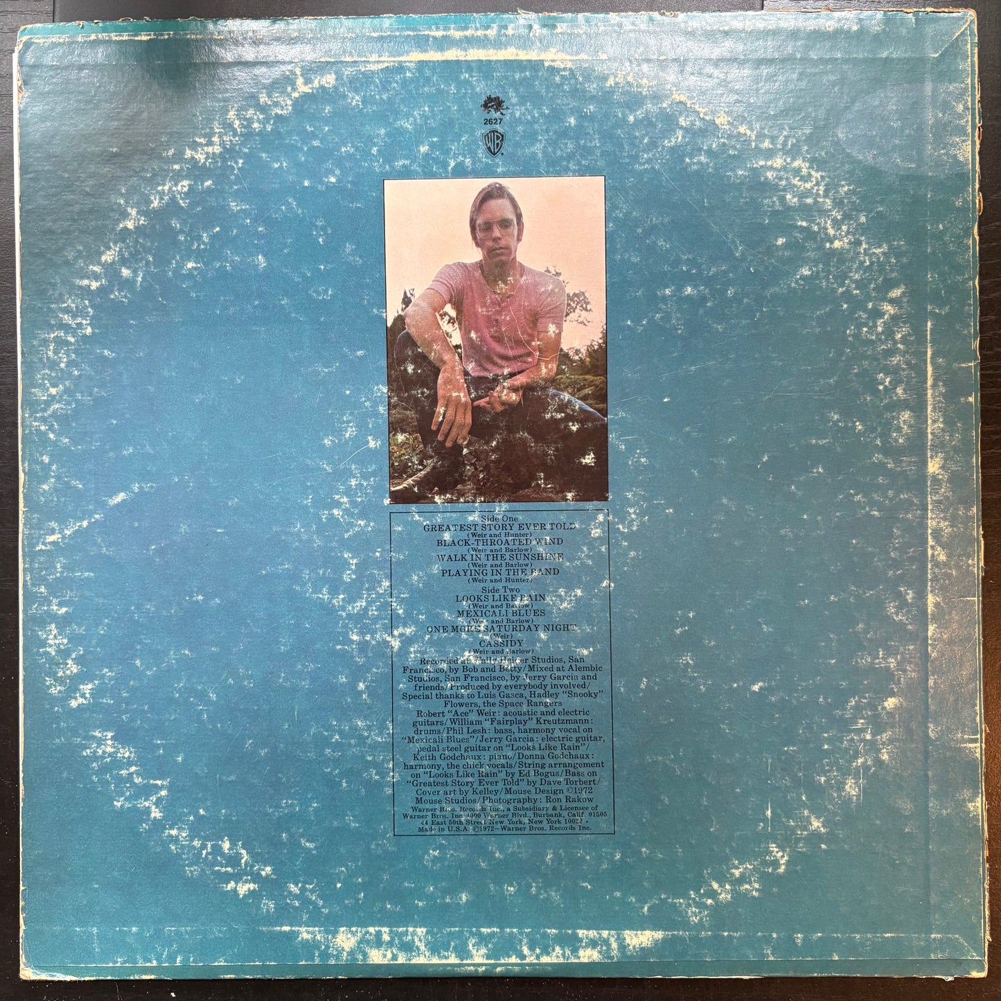 Bob Weir, "Ace" [VG Used LP]