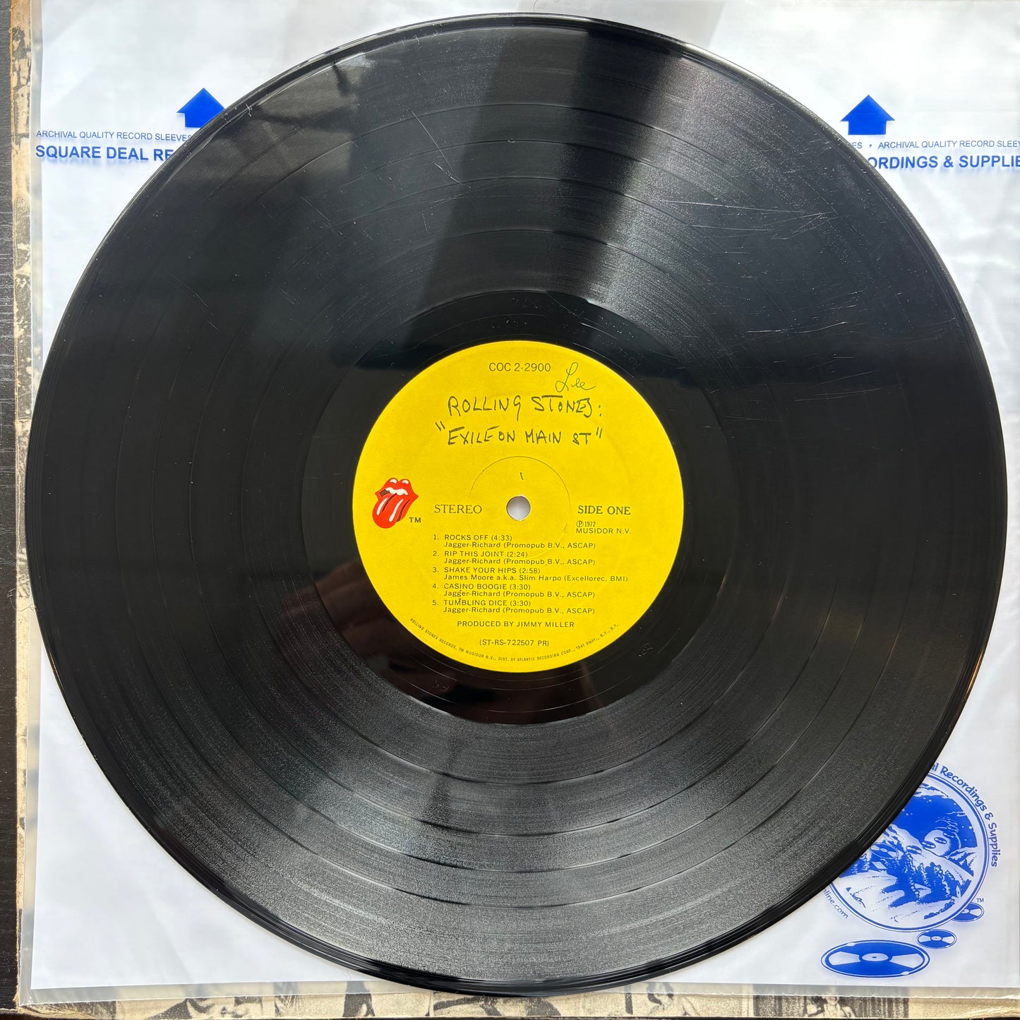 Rolling Stones, "Exile on Main St." (Promo) [VG- Used]