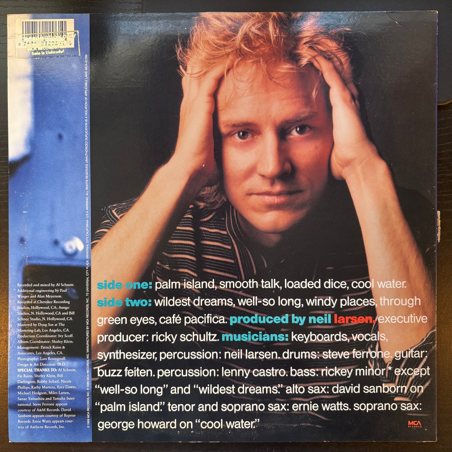 Neil Larsen, "Smooth Talk" [VG+ Used]