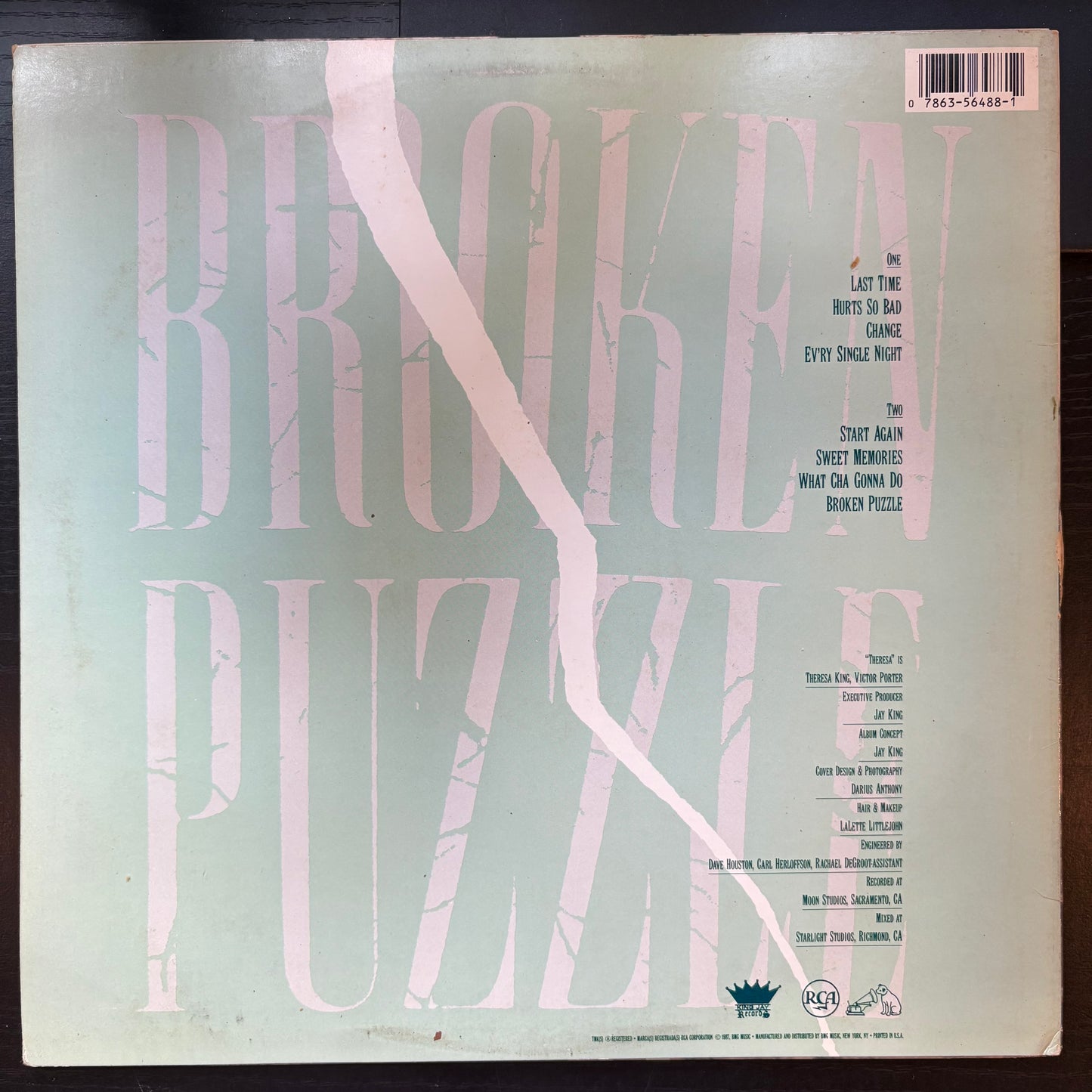 Theresa, "Broken Puzzle" [VG Used]