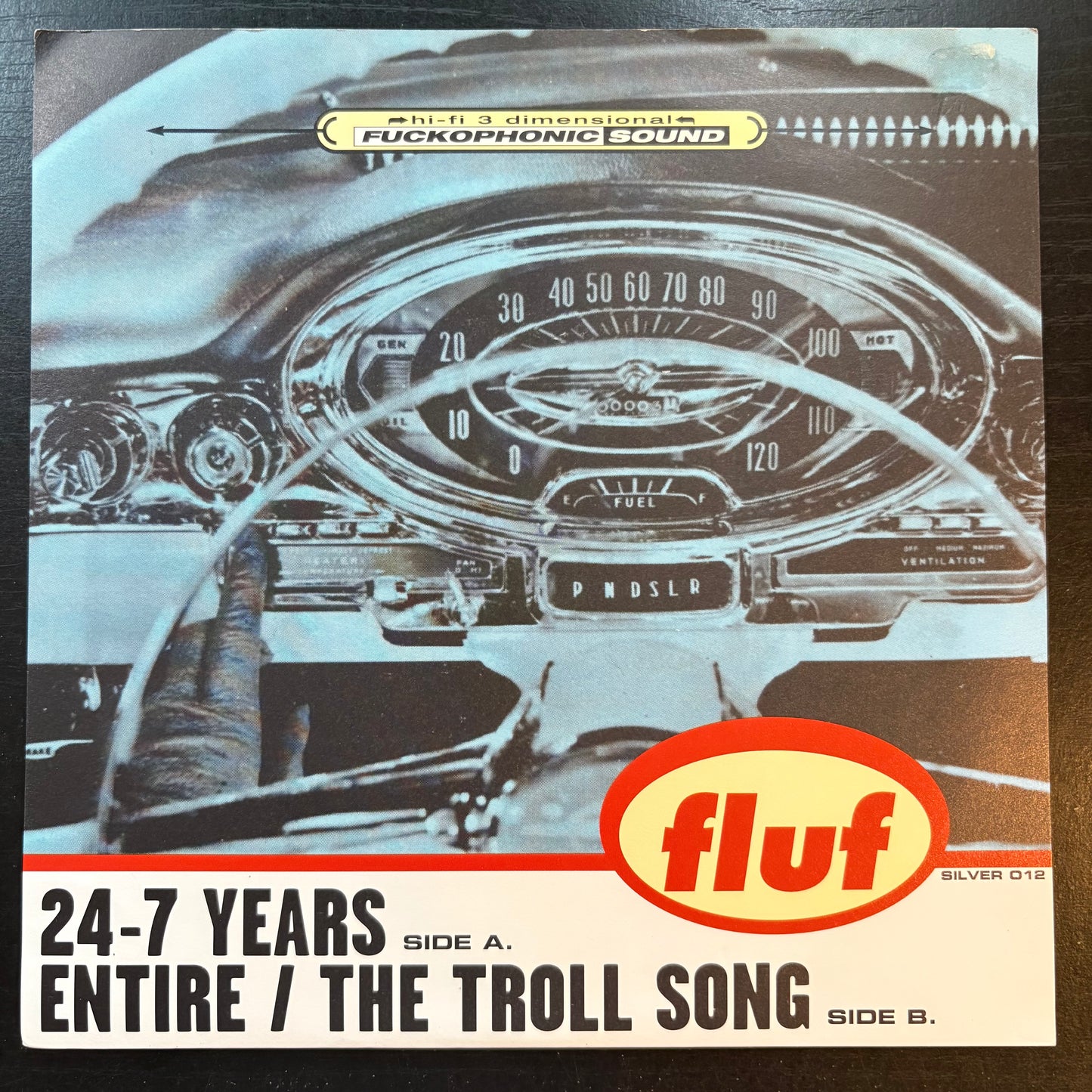 Fluf, "24-7 Years" (7") [VG Used]