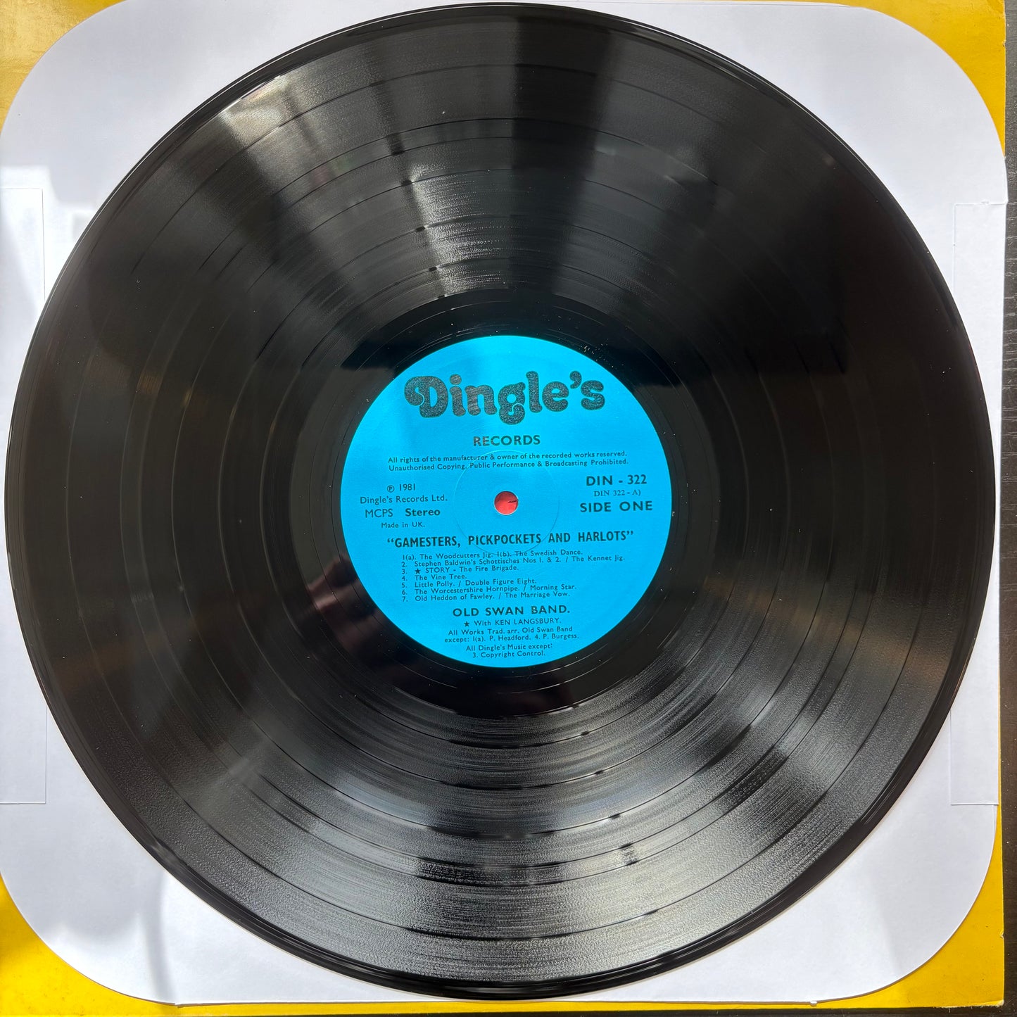 Old Swan Band, "Gamesters, Pickpockets and Harlots" [VG+ Used]