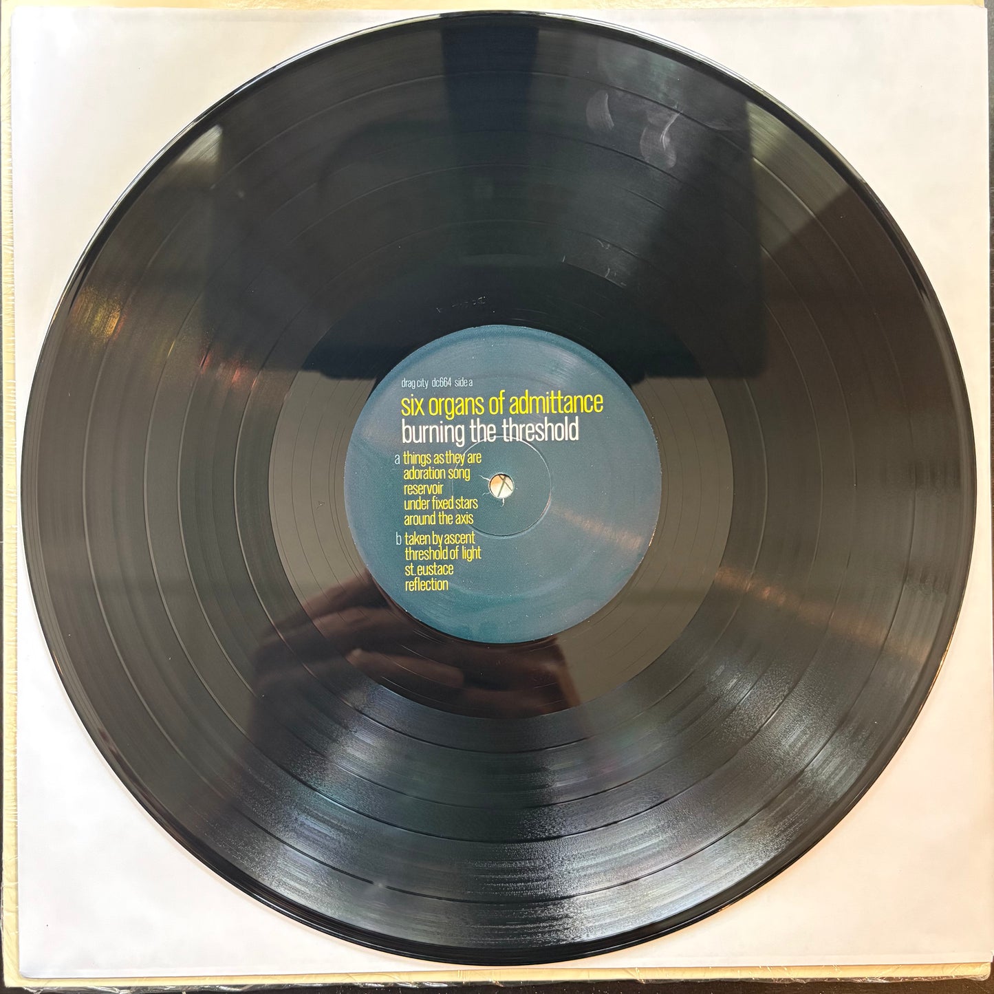 Six Organs of Admittance, "Burning the Threshold" (LP) [VG+ Used]