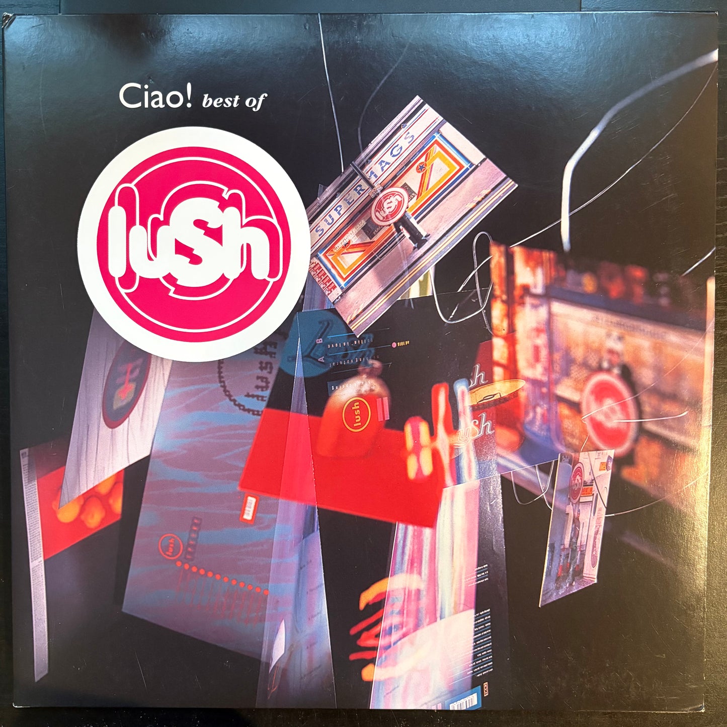 Lush, "Ciao! The Best of Lush" (2LP) (Red Vinyl) [VG Used]