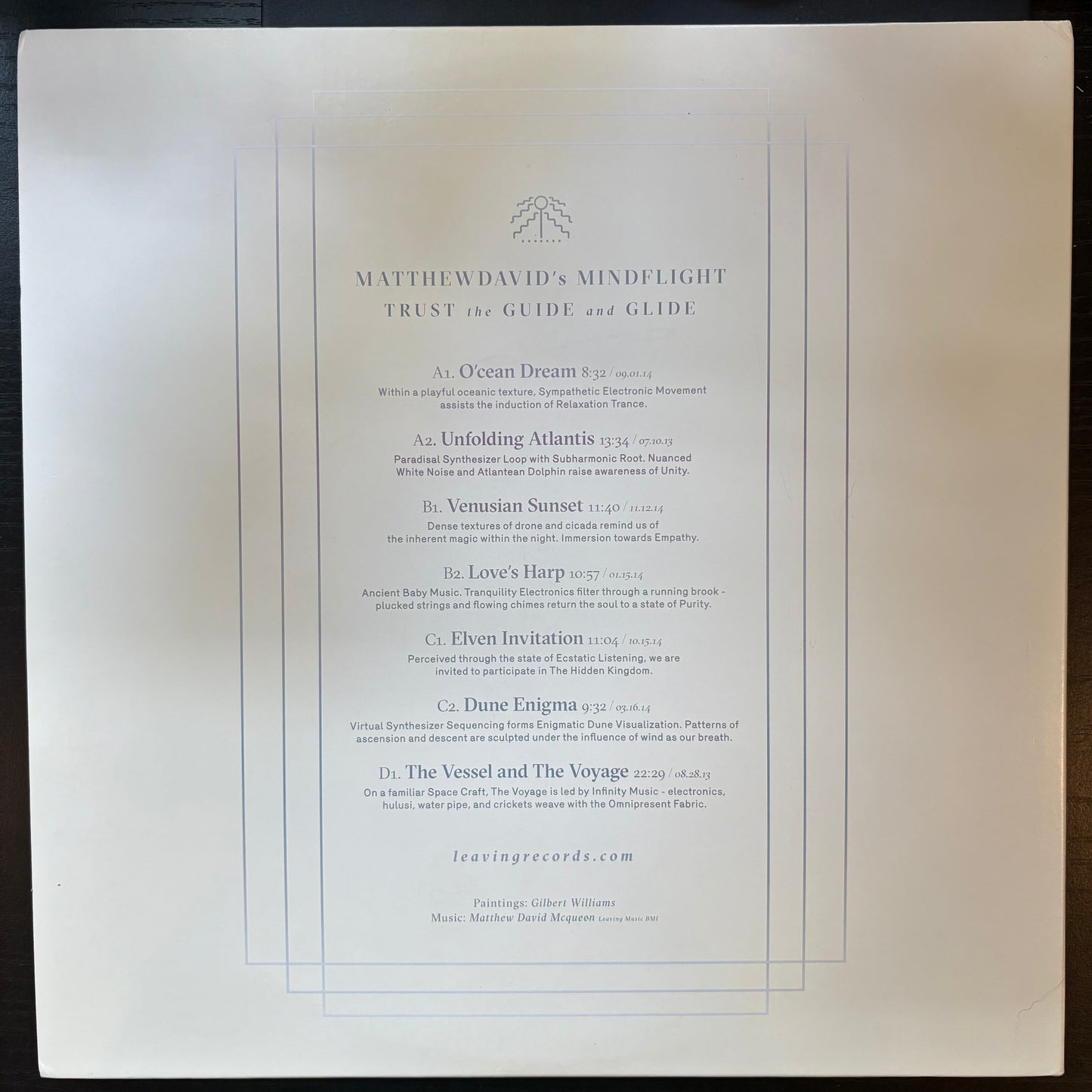 Matthewdavid's Mindflight, "Trust the Guide and Glide" [VG Used]