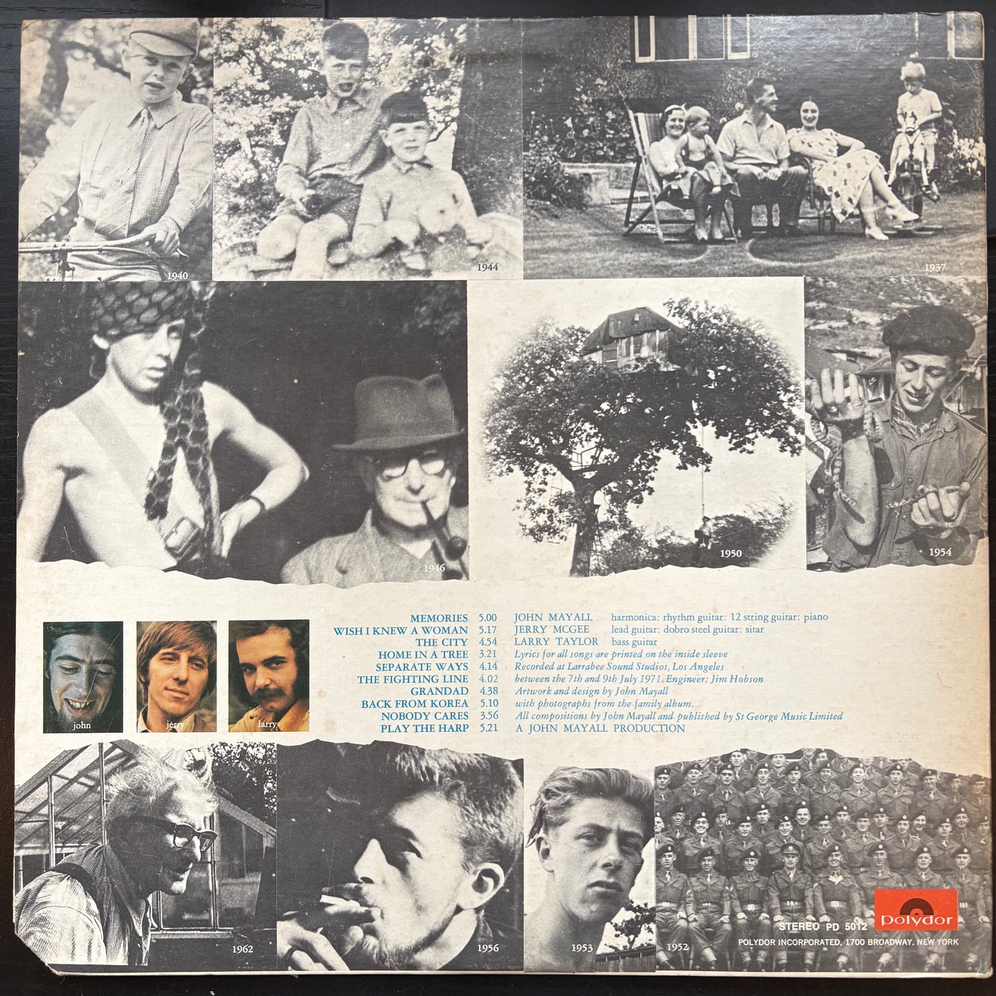 John Mayall, "Memories" [VG Used]