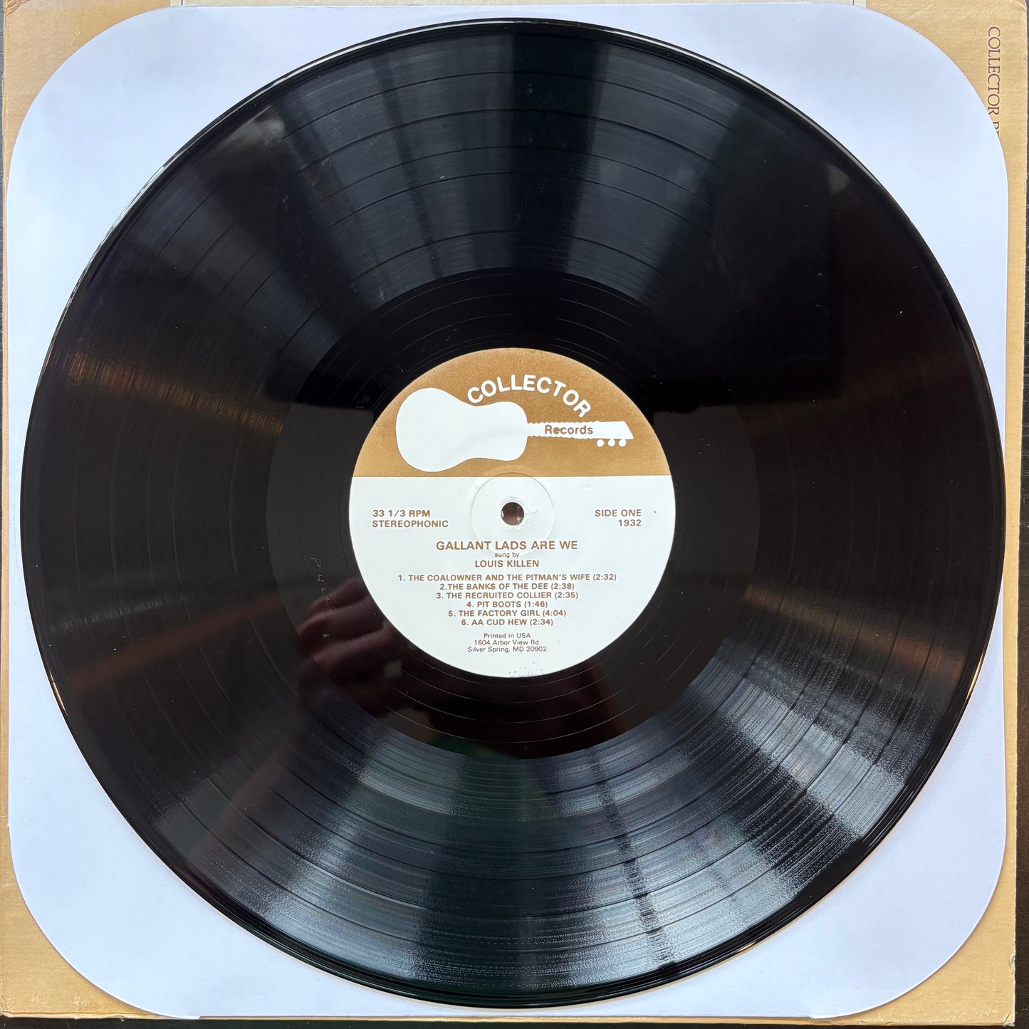 Louis Killen, "Gallant Lads Are We: Songs of the British Industrial Revolution" [VG Used]