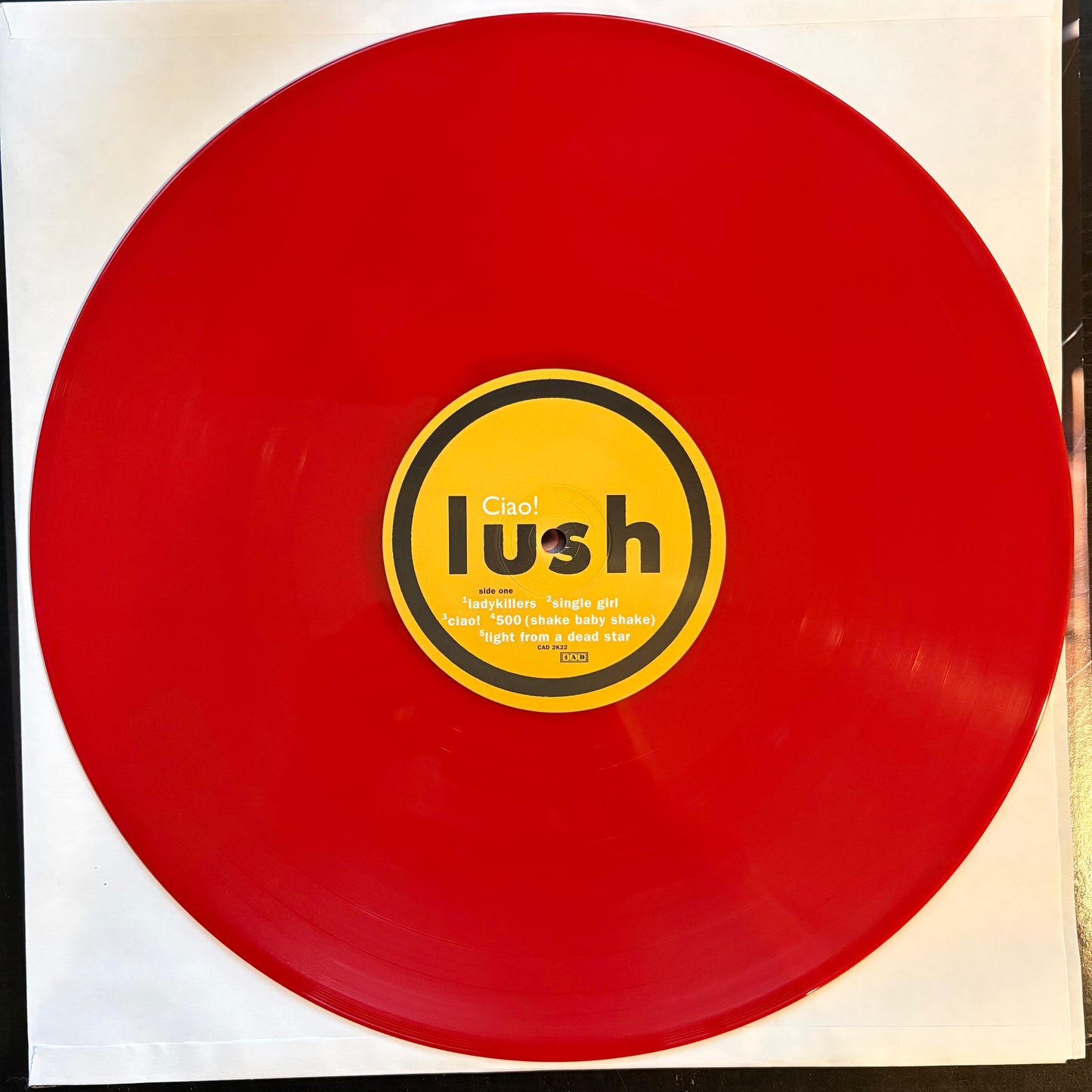 Lush, "Ciao! The Best of Lush" (2LP) (Red Vinyl) [VG Used]