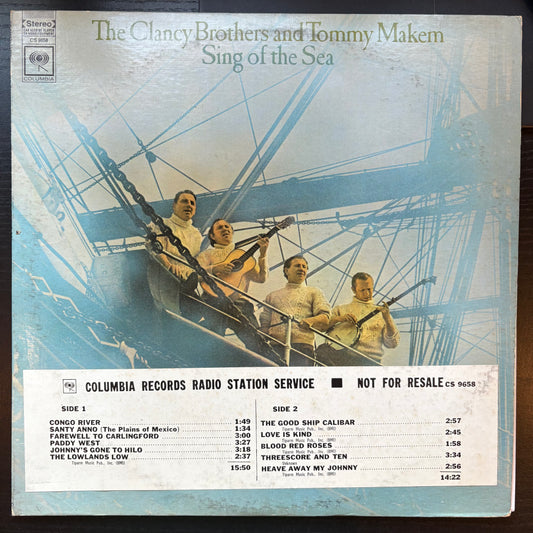 Clancy Brothers and Tommy Makem, "Sing of the Sea" [VG+ Used]