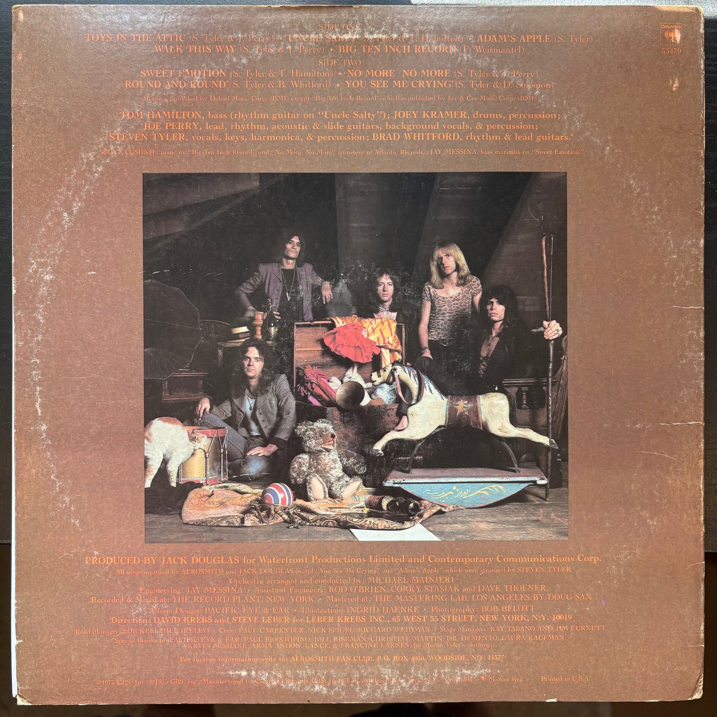 Aerosmith, "Toys in the Attic" [VG Used]