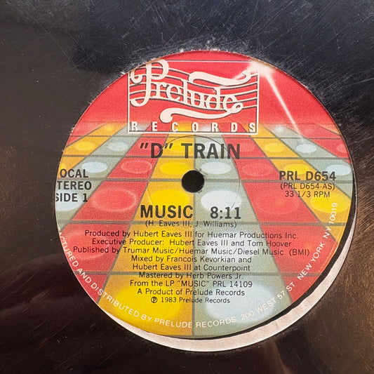 "D" Train, "Music" (12") (Sealed) [Used]