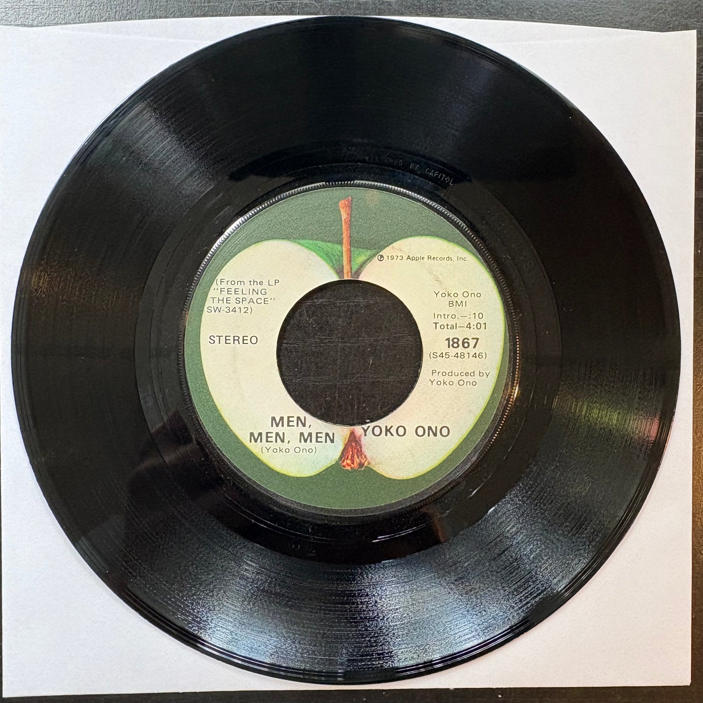 Yoko Ono, "Woman Power" (7") [VG Used]