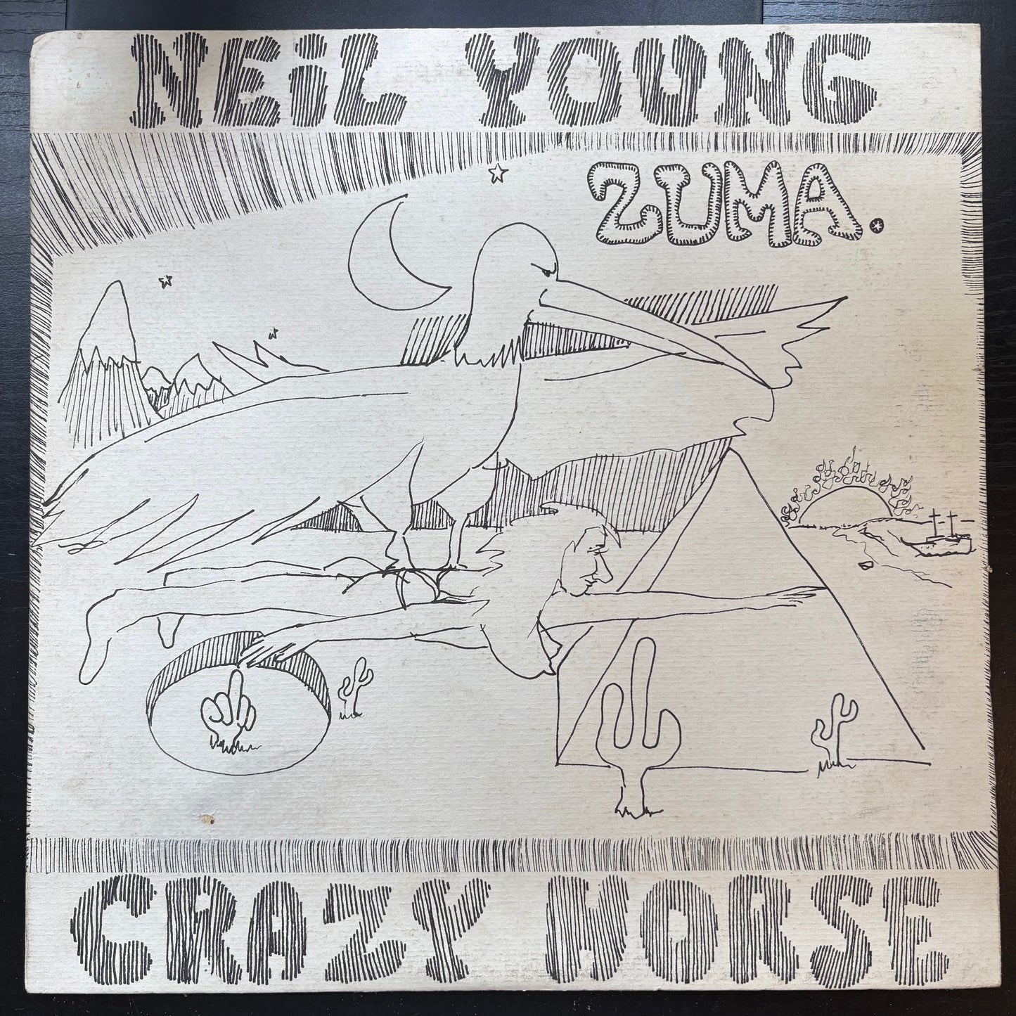 Neil Young, "Zuma" (LP) [VG- Used]