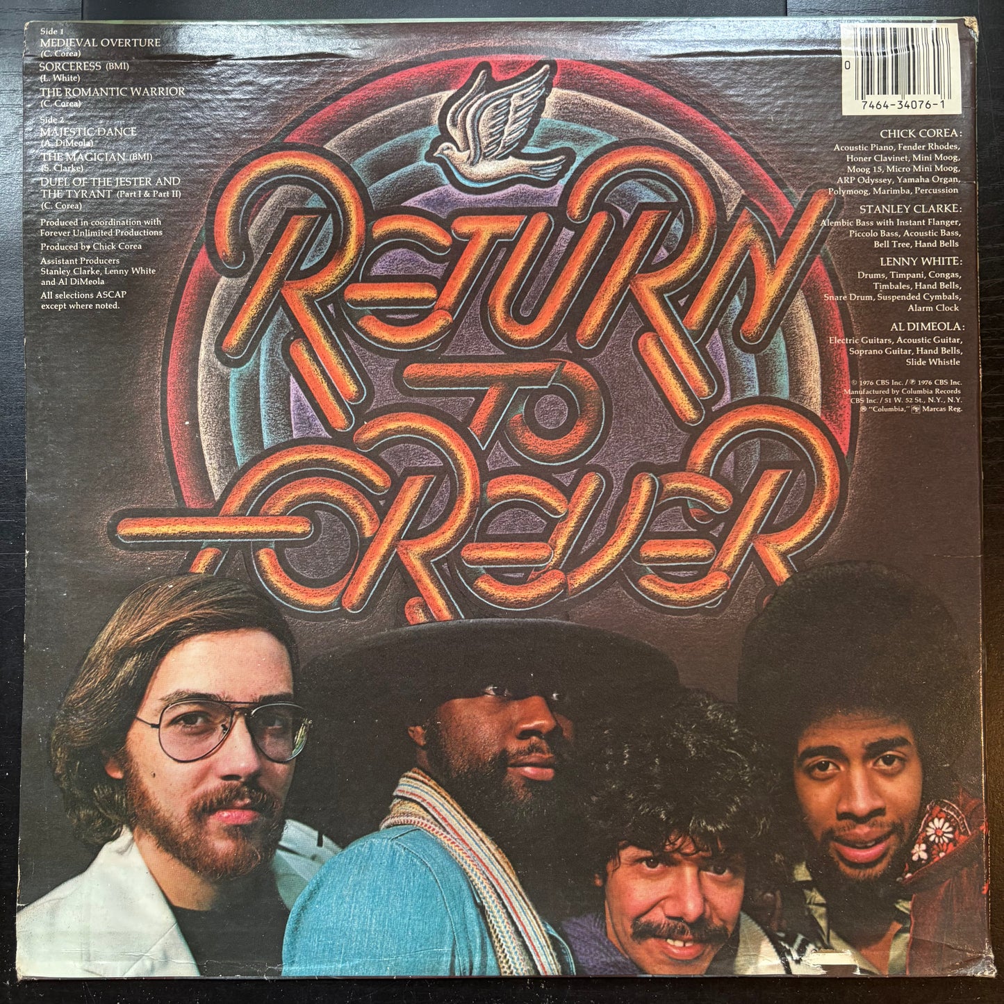 Return to Forever, "Romantic Warrior" (LP) [VG Used]