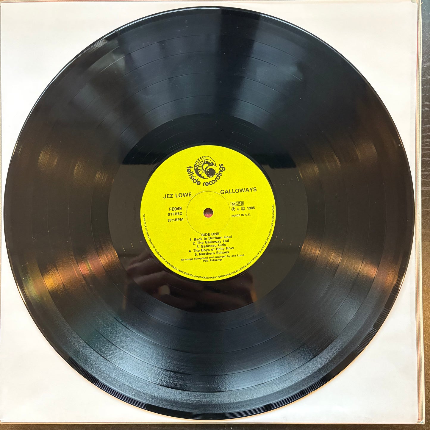 Jez Lowe, "Galloways" [VG Used]