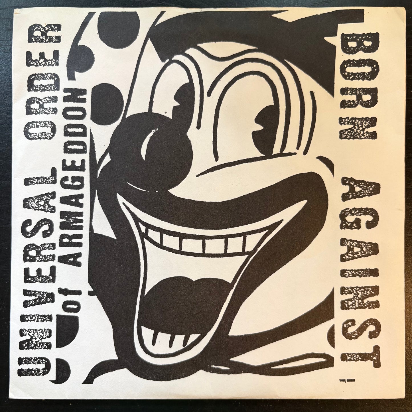 Universal Order of Armageddon / Born Against, "Split" (7") [VG Used]