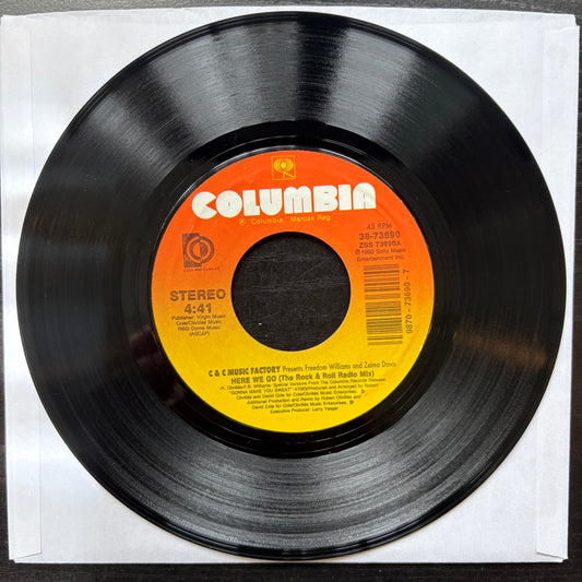 C & C Music Factory, "Here We Go" (7") [VG Used]
