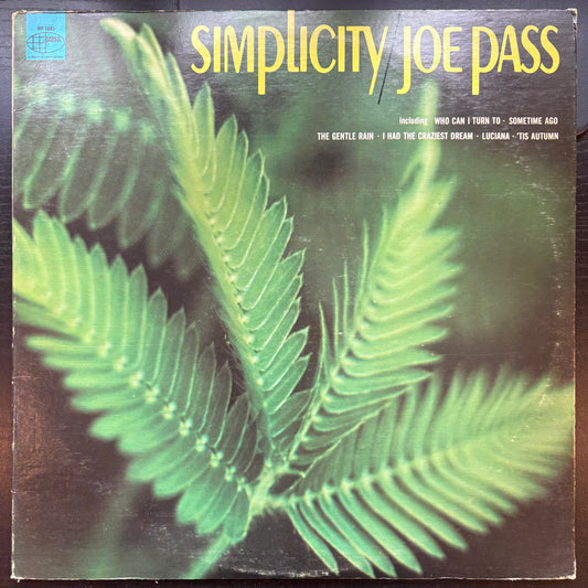 Joe Pass, "Simplicity" (Mono) [VG Used]