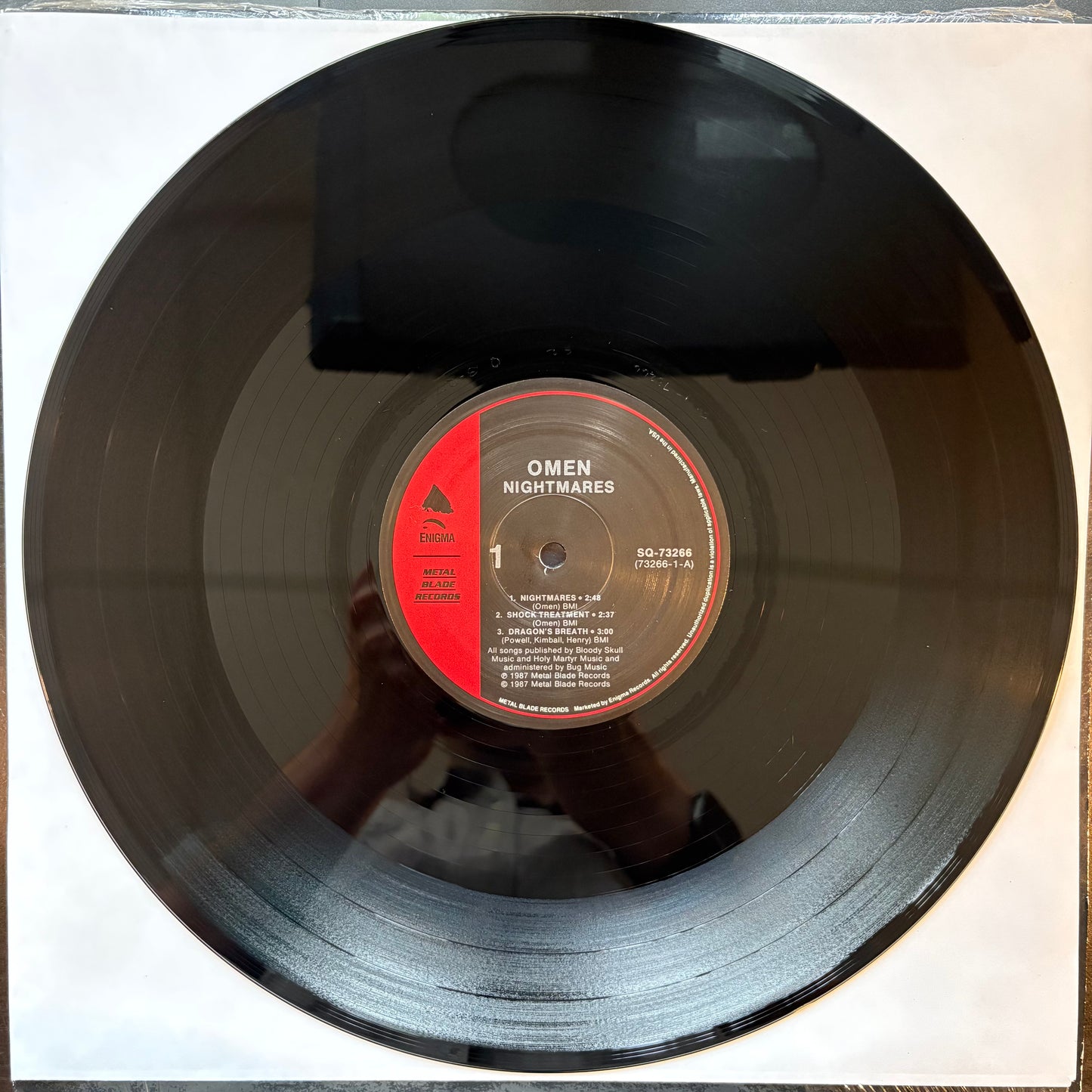Omen, "Nightmares" (EP) [VG+ Used]