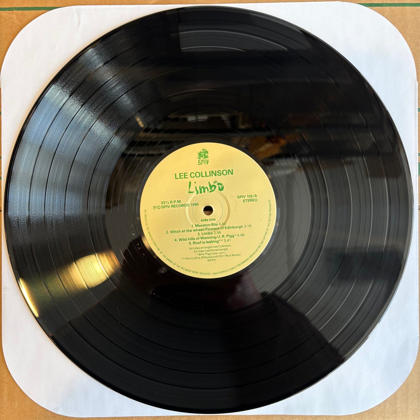 Lee Collinson, "Limbo" [VG Used]
