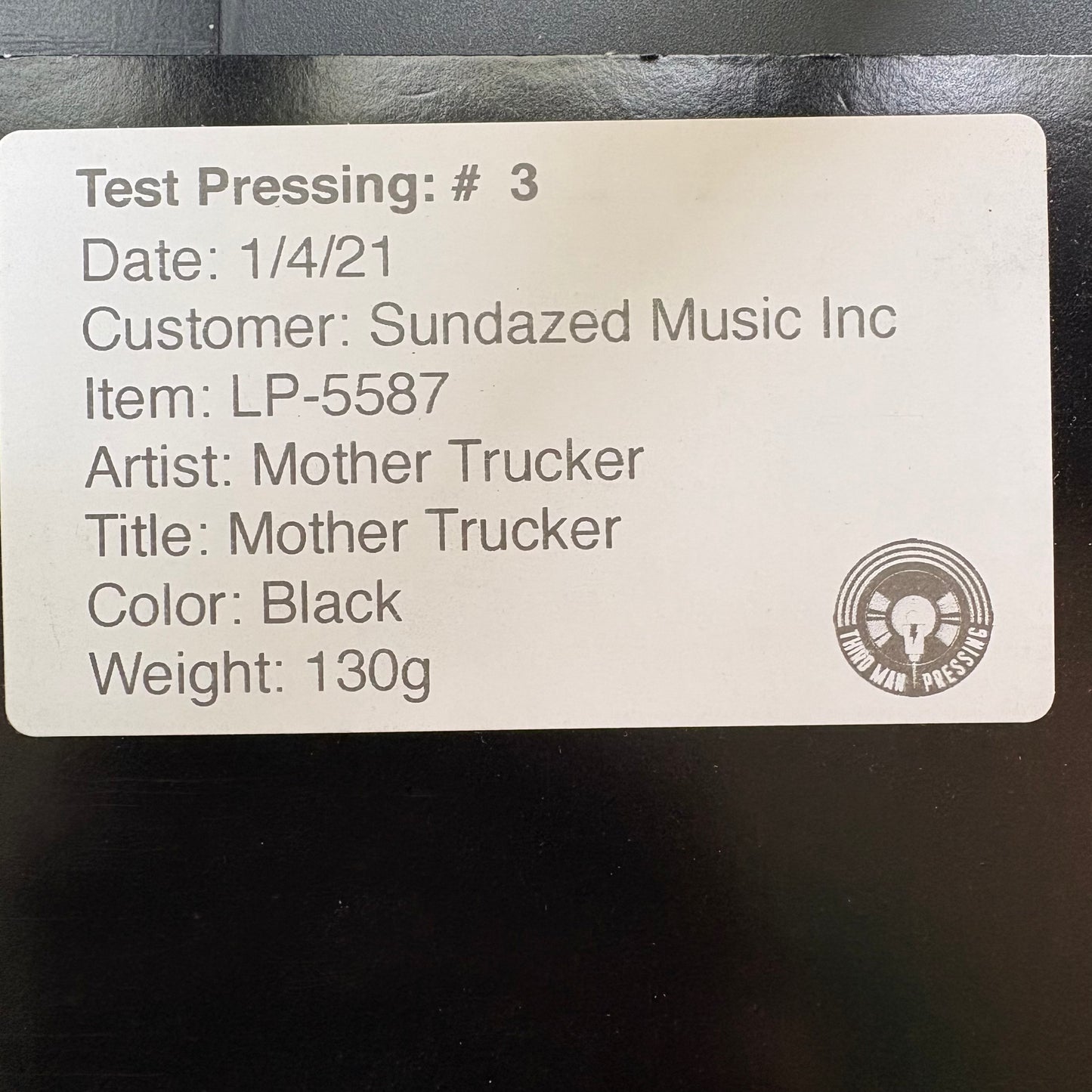 Mother Trucker, "Mother Trucker" (LP) (Test Pressing) [VG+ Used]