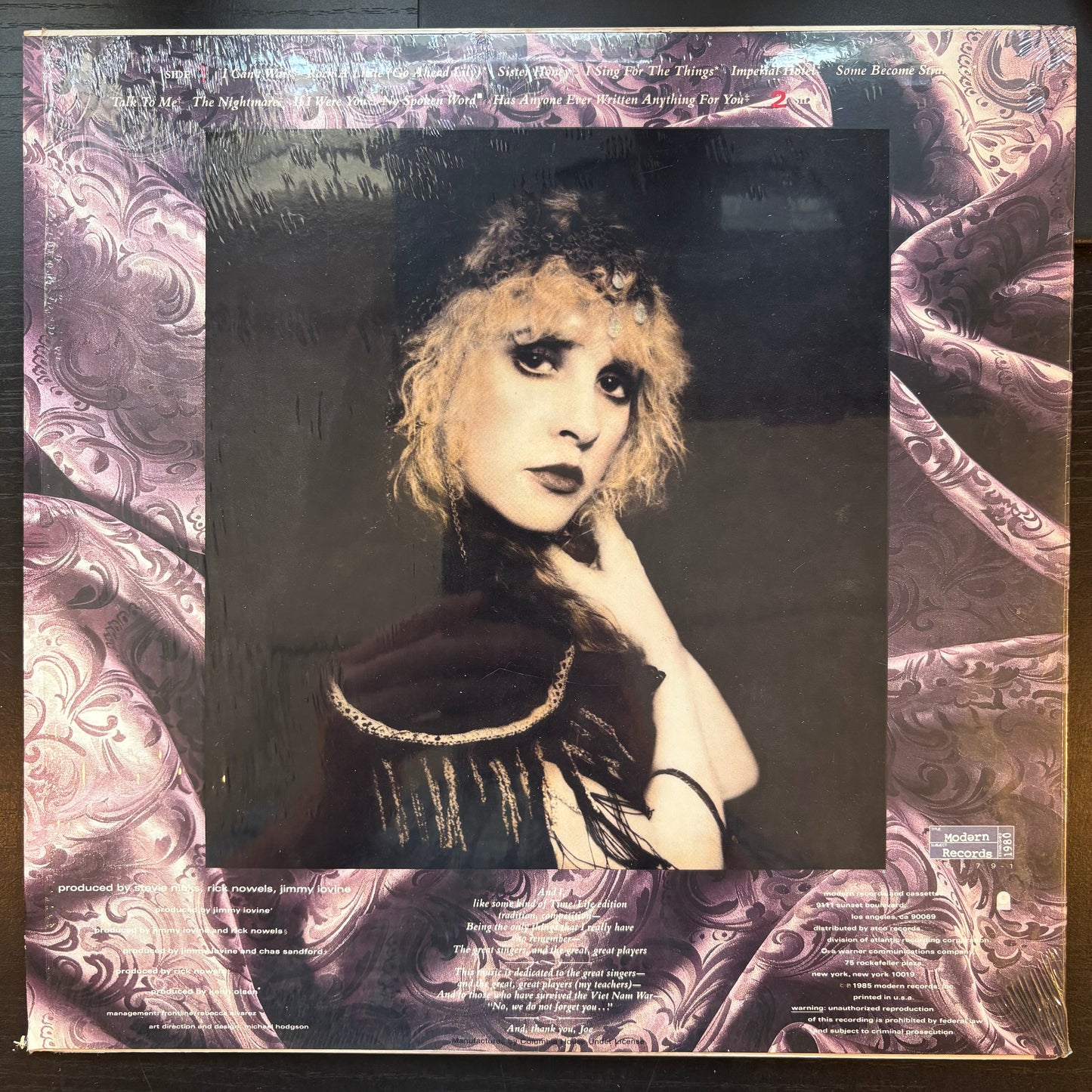 Stevie Nicks, "Rock a Little" [VG Used]